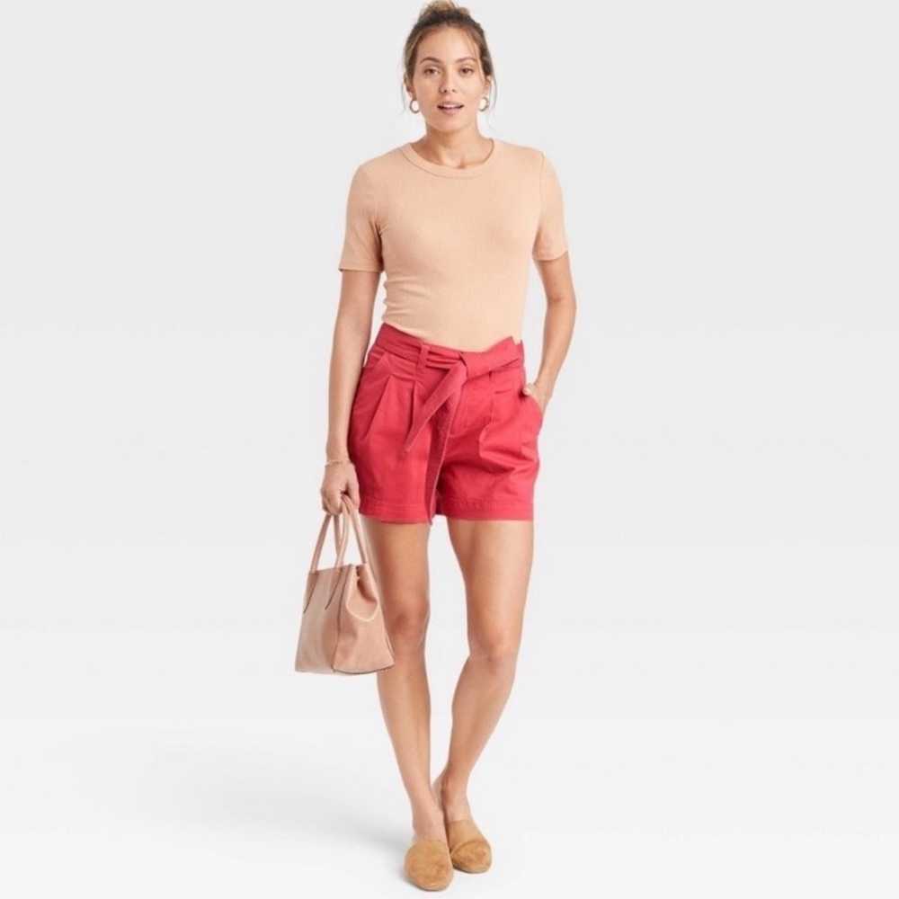 A New Day Women's Red Shorts